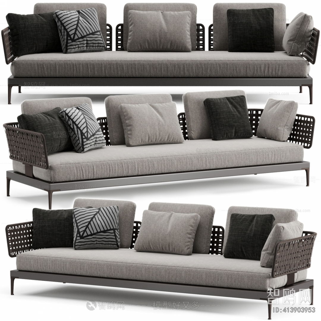 Modern Outdoor Sofa