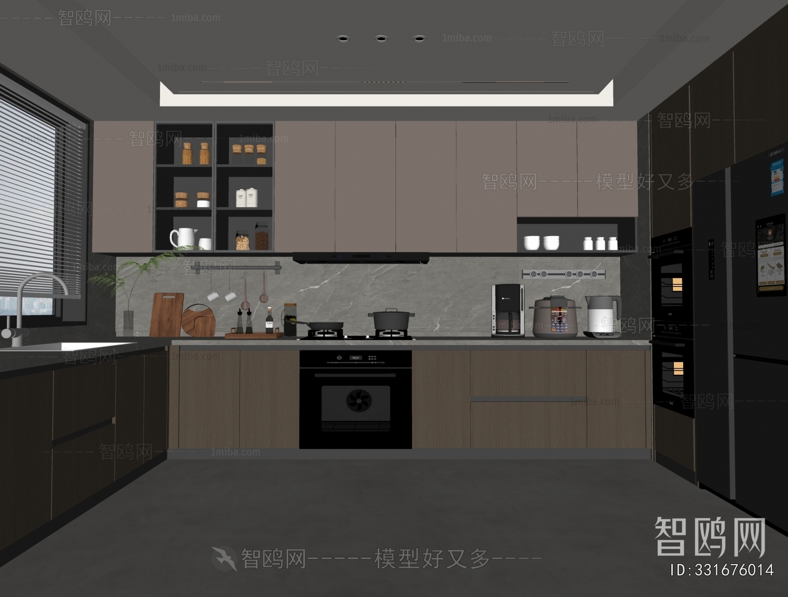 Modern The Kitchen