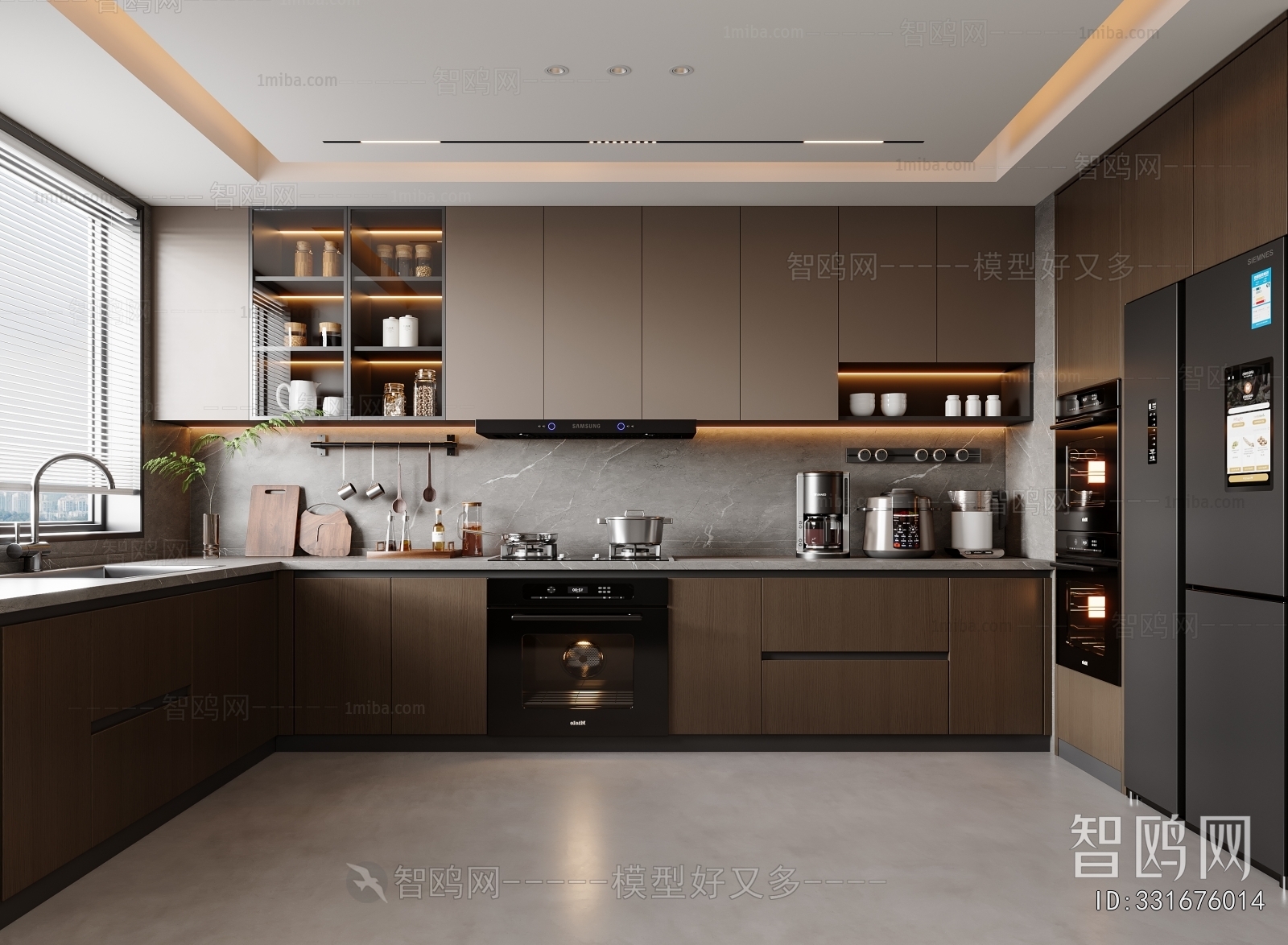 Modern The Kitchen