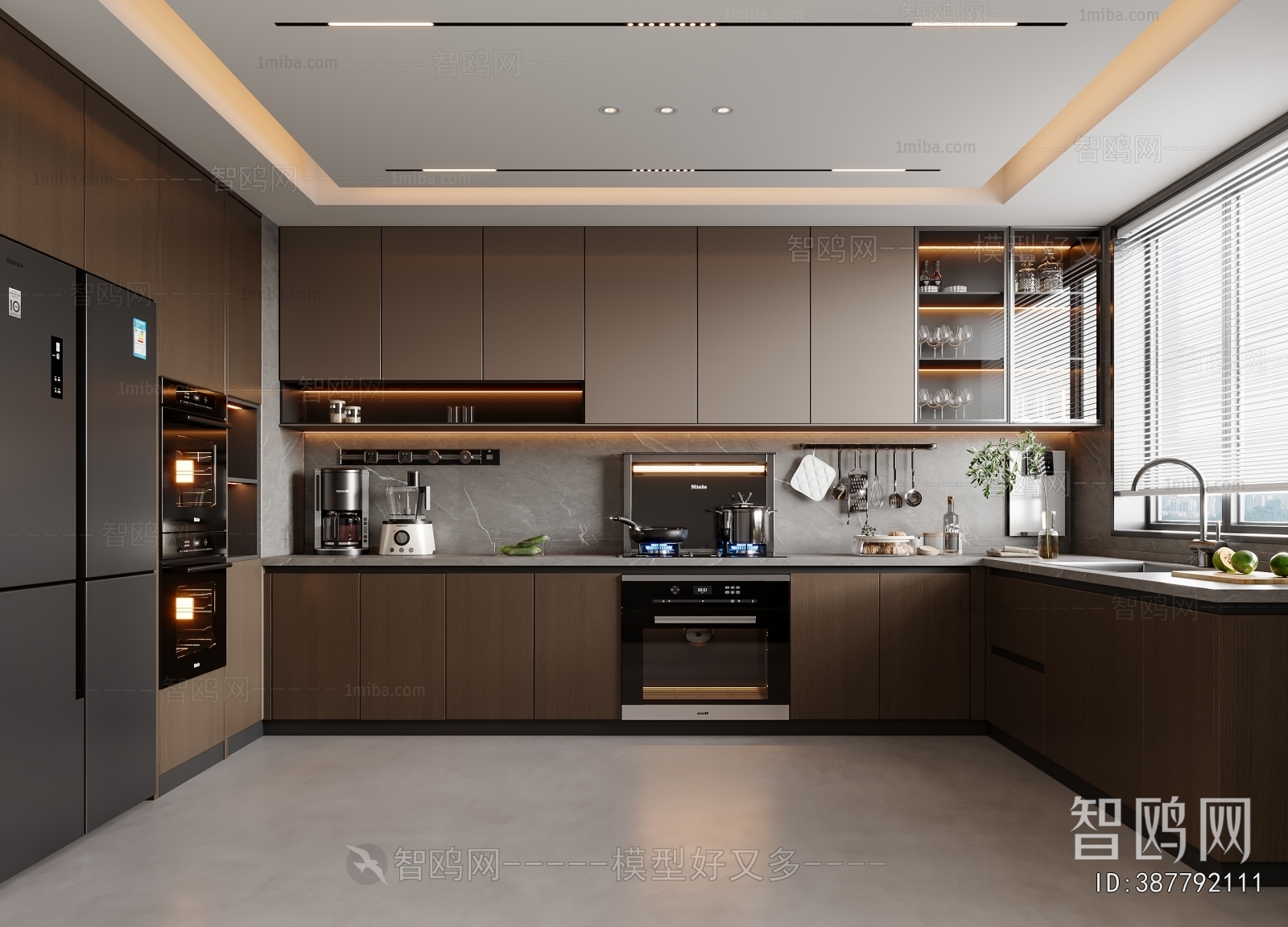 Modern The Kitchen