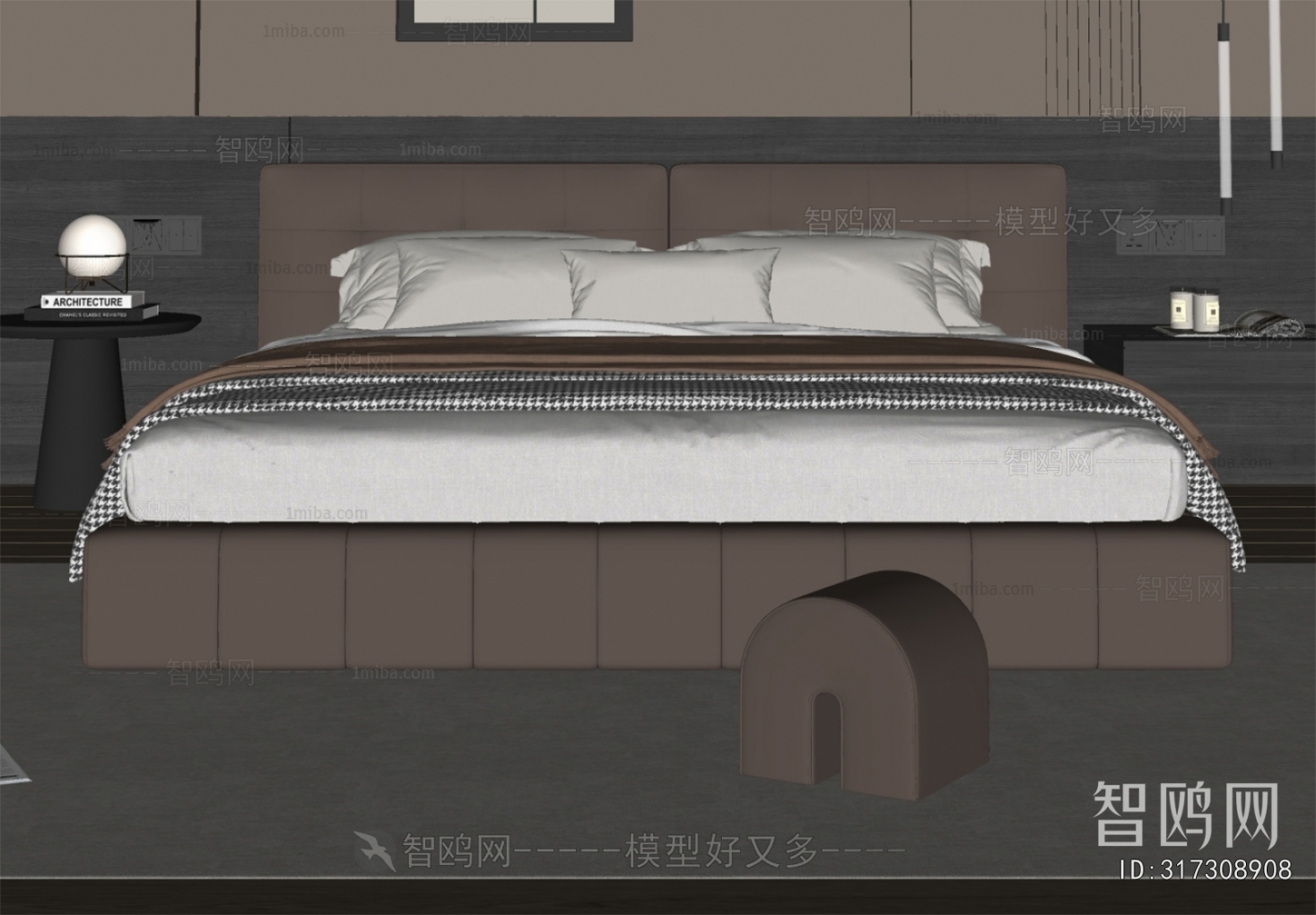 Modern Double Bed