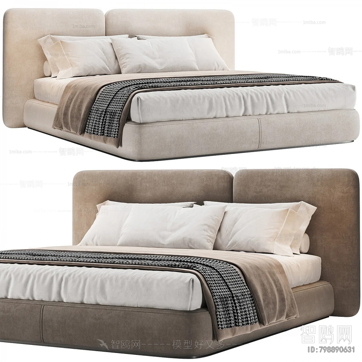 Modern Double Bed