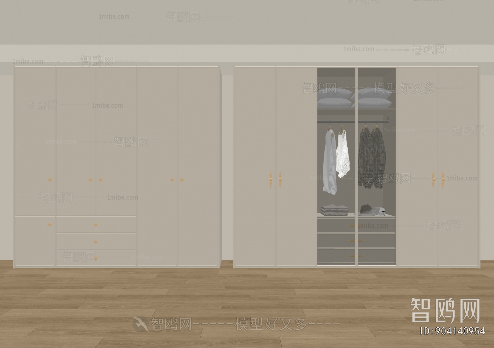 Modern The Wardrobe