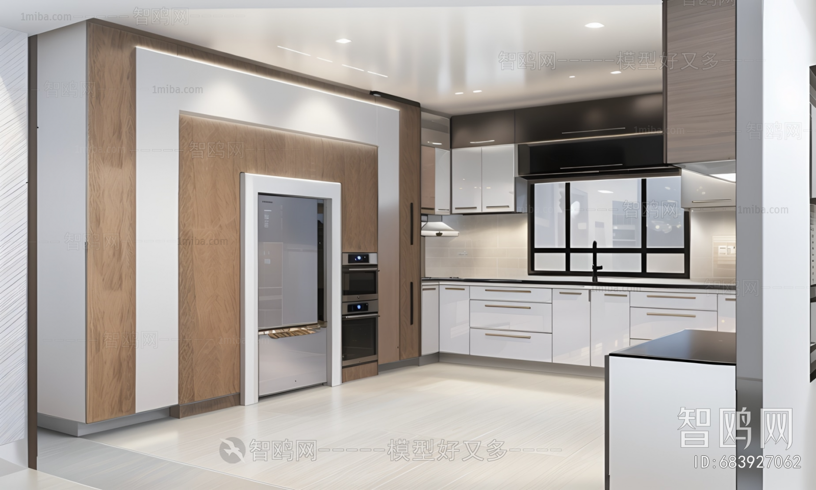 Modern Open Kitchen