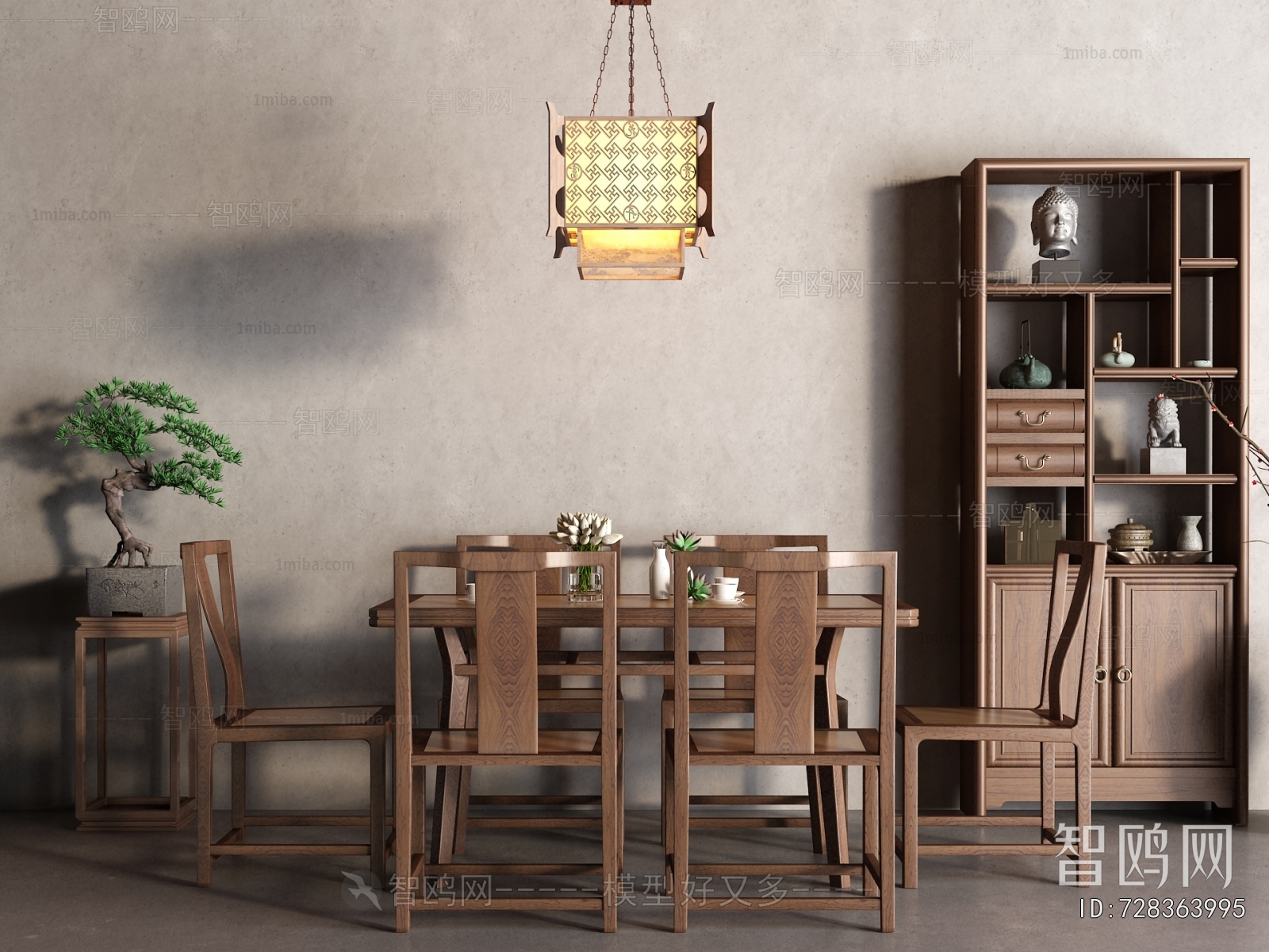 New Chinese Style Dining Table And Chairs