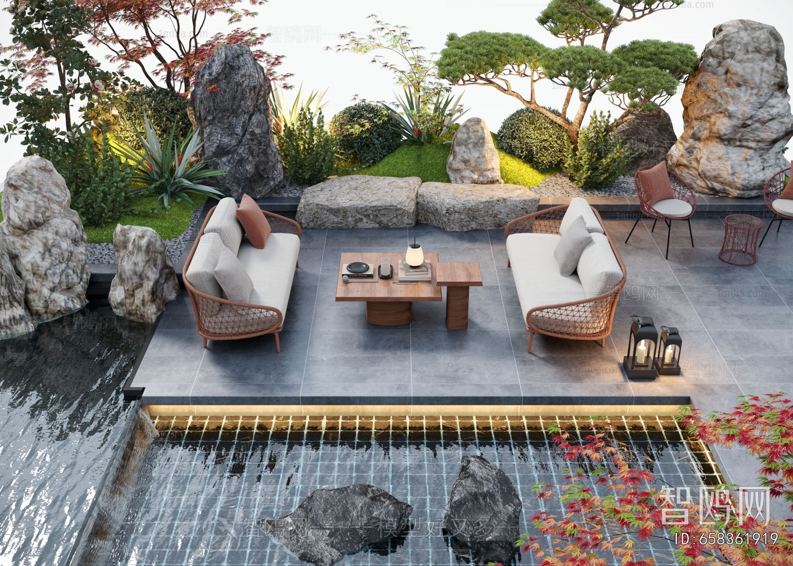 Modern Outdoor Sofa