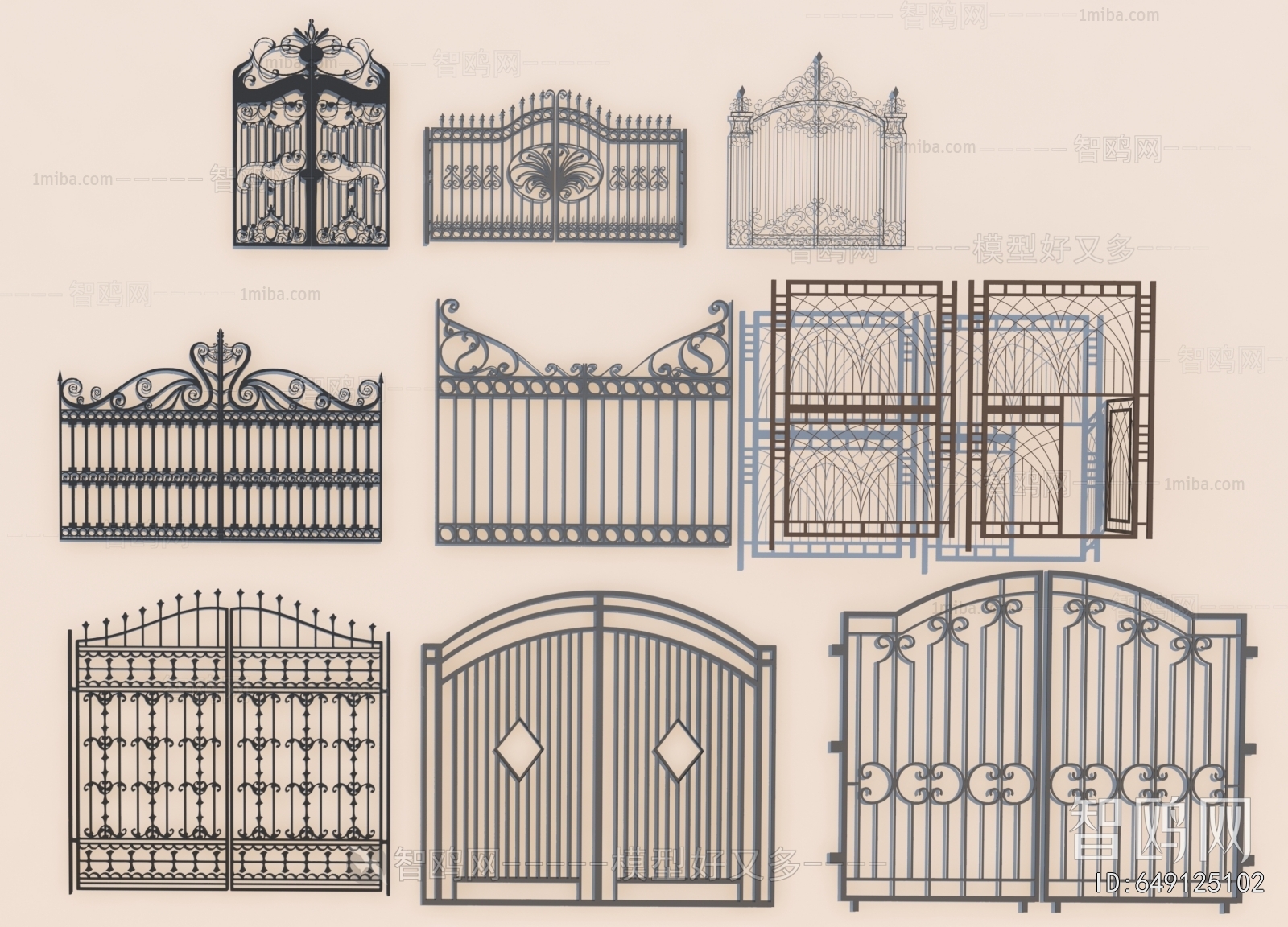 Simple European Style Gate