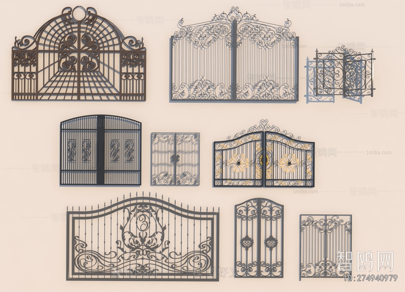 Simple European Style Gate