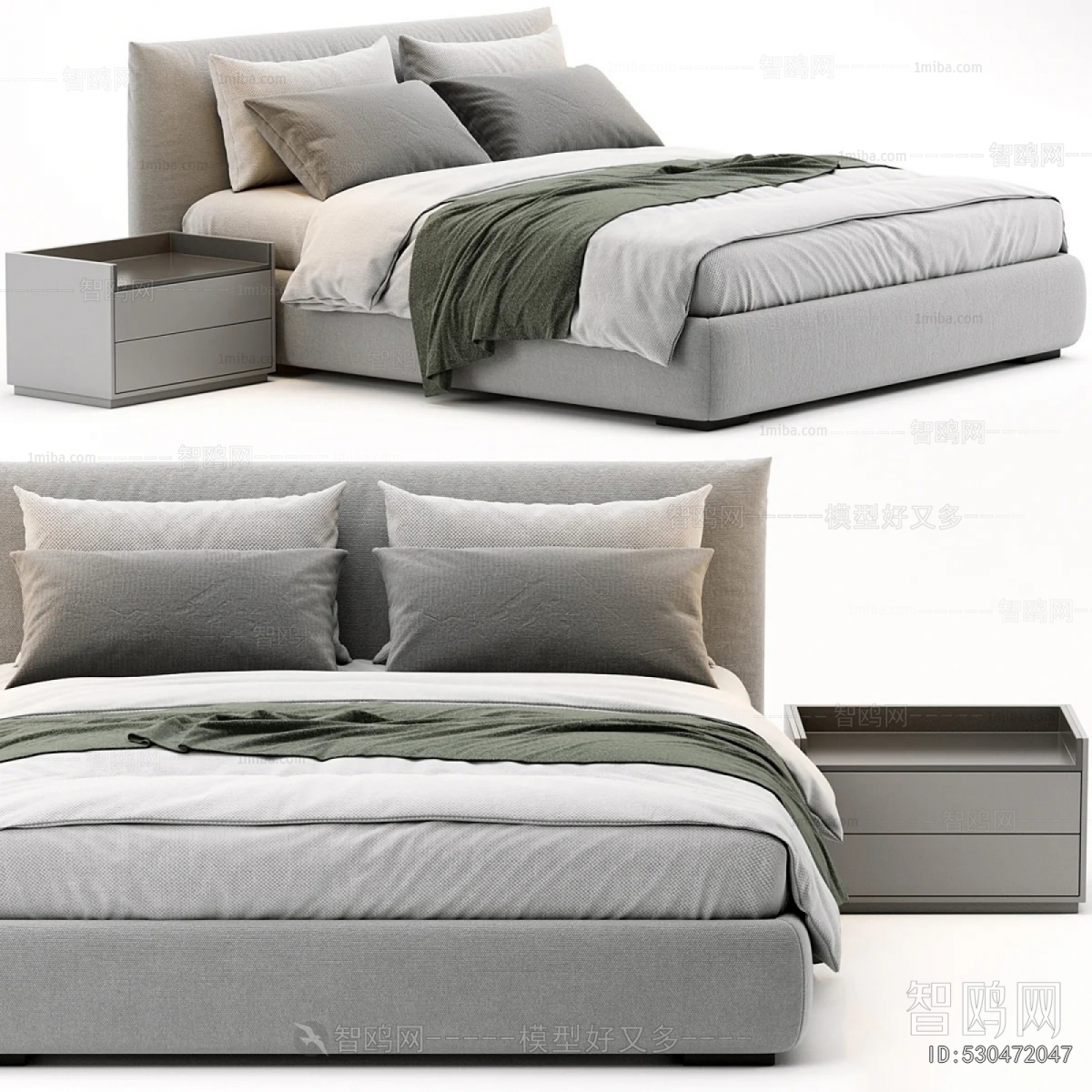 Modern Double Bed