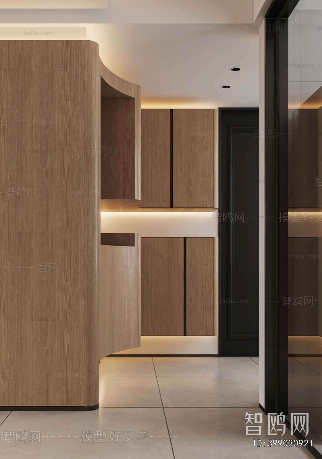 Modern Hallway