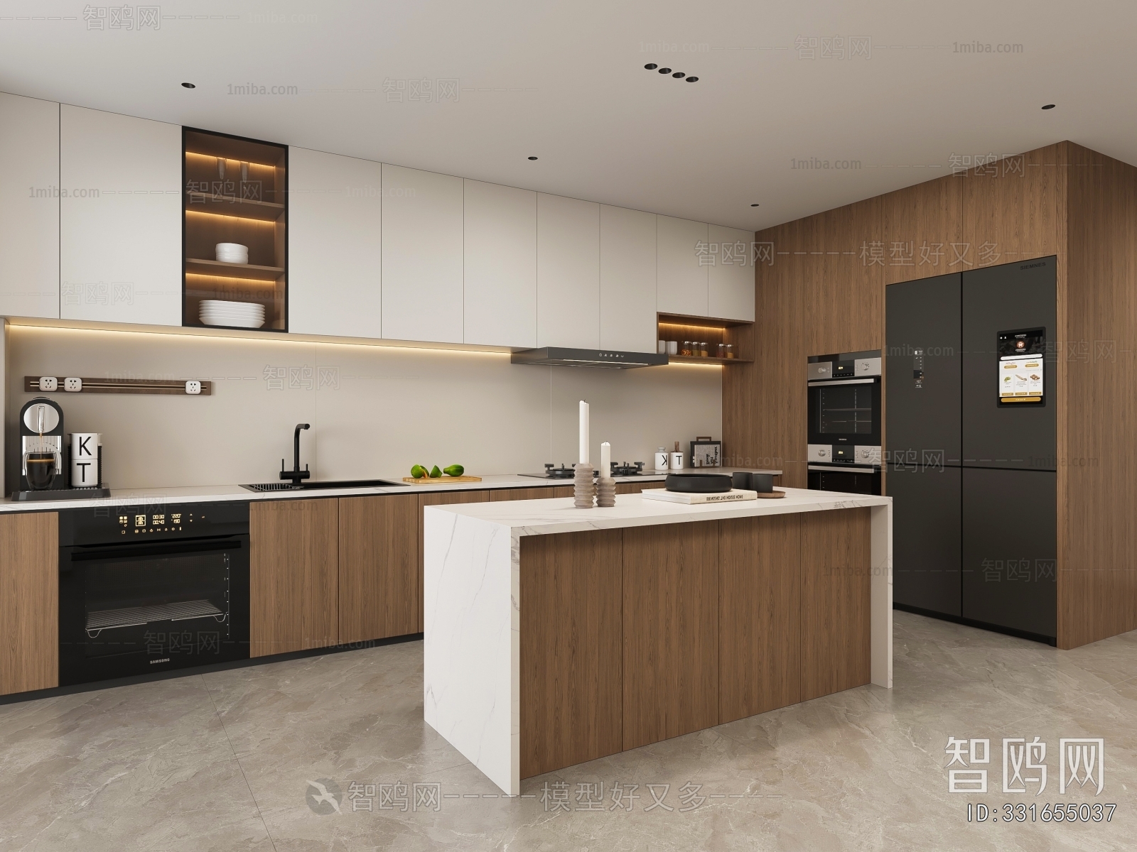 Modern Open Kitchen