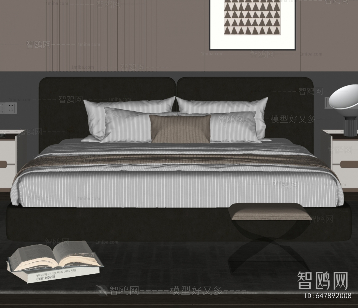 Modern Double Bed