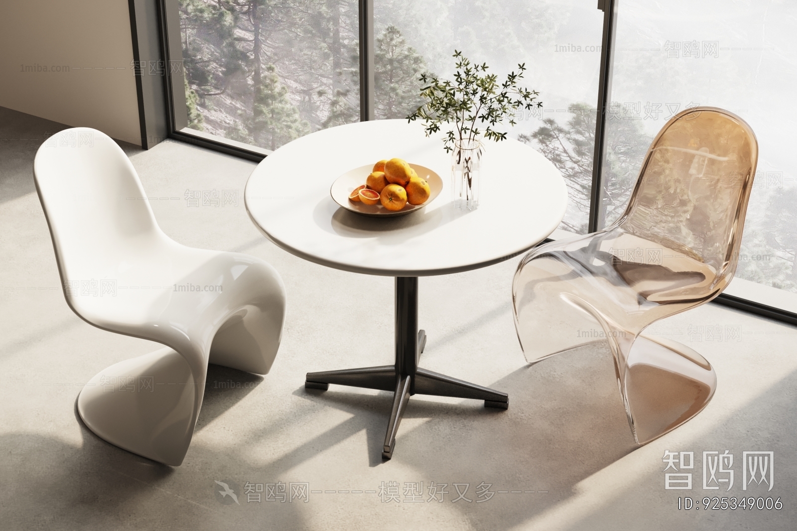 Modern Leisure Table And Chair