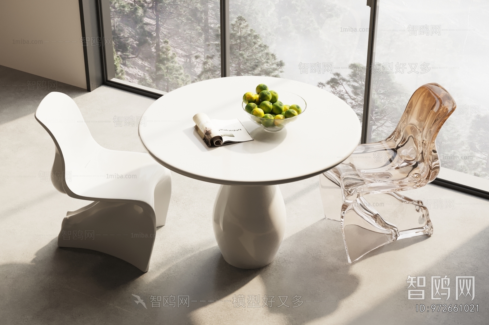 Modern Leisure Table And Chair