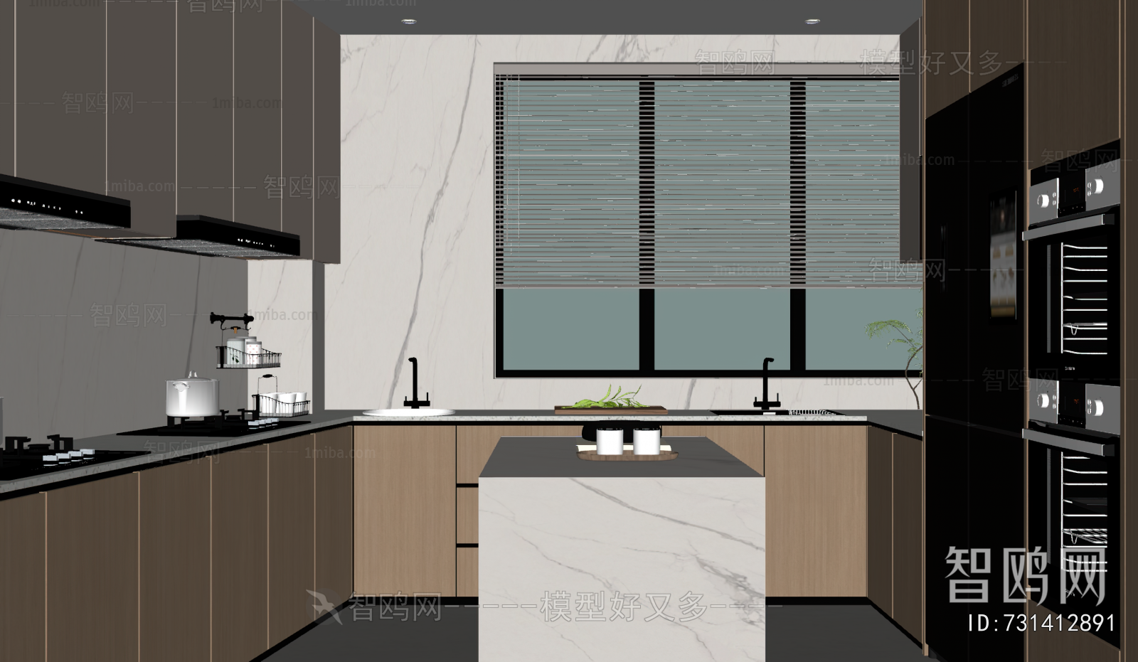 Modern The Kitchen