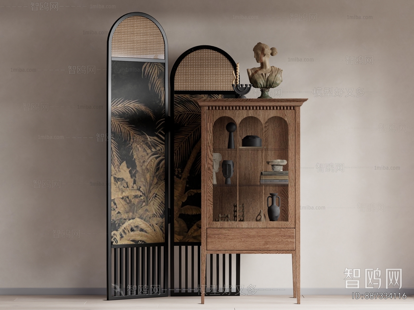 French Style Decorative Cabinet