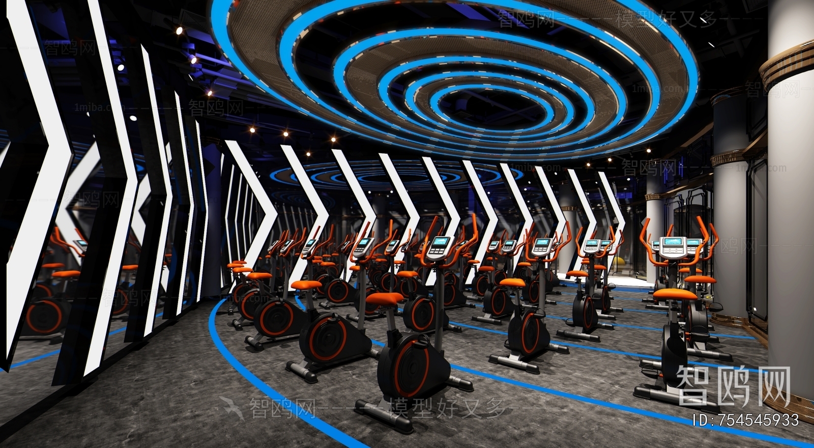 Industrial Style Gym