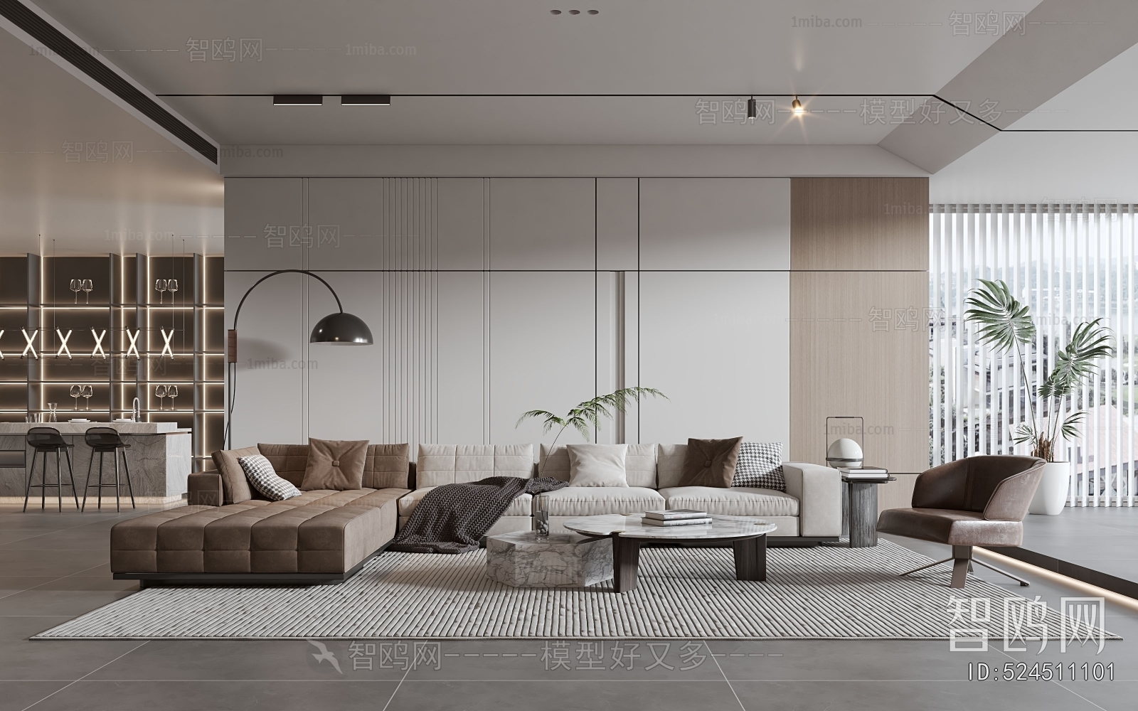 Modern A Living Room