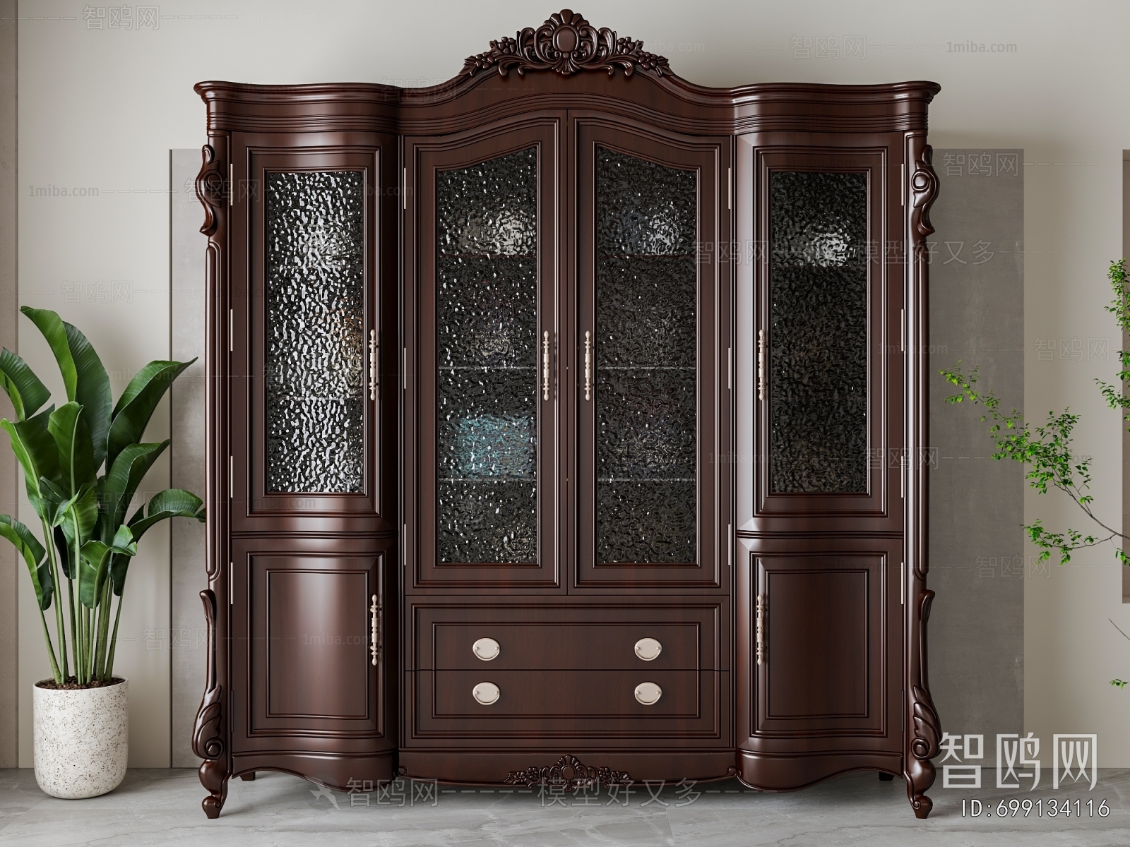 American Style Wine Cabinet