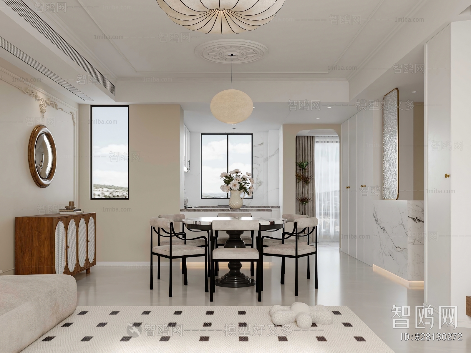 French Style Dining Room