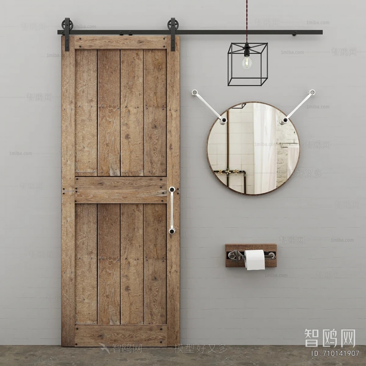 Wabi-sabi Style Door