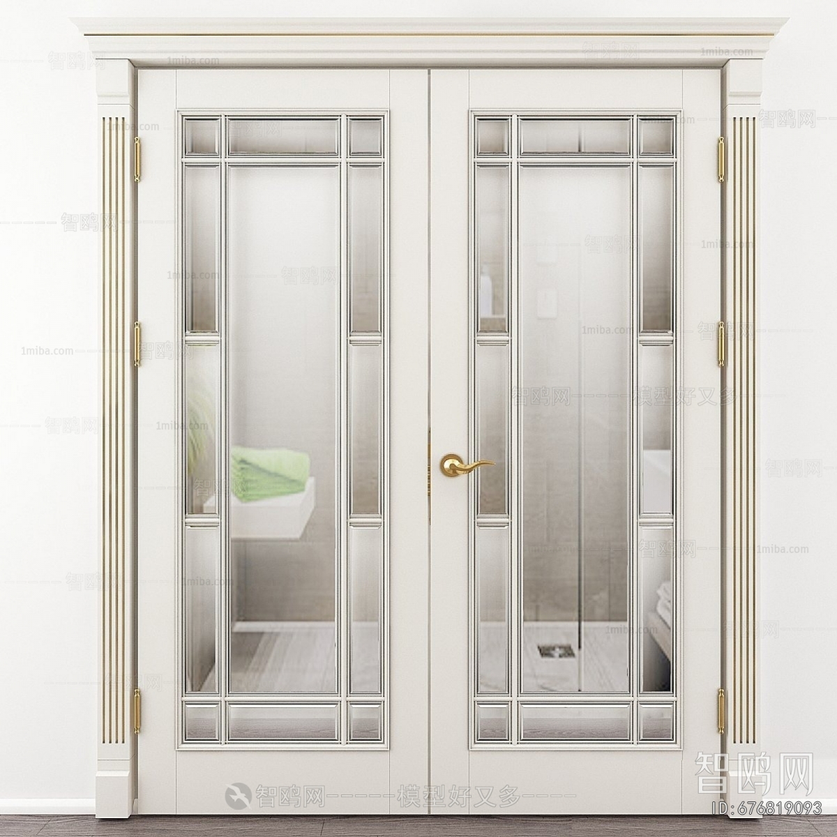 Modern Double Door