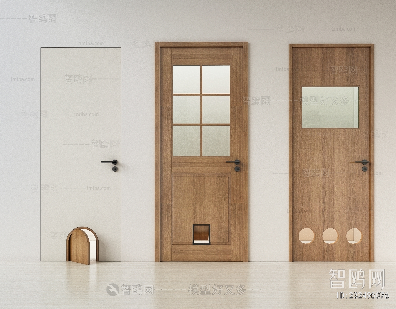 Modern Single Door