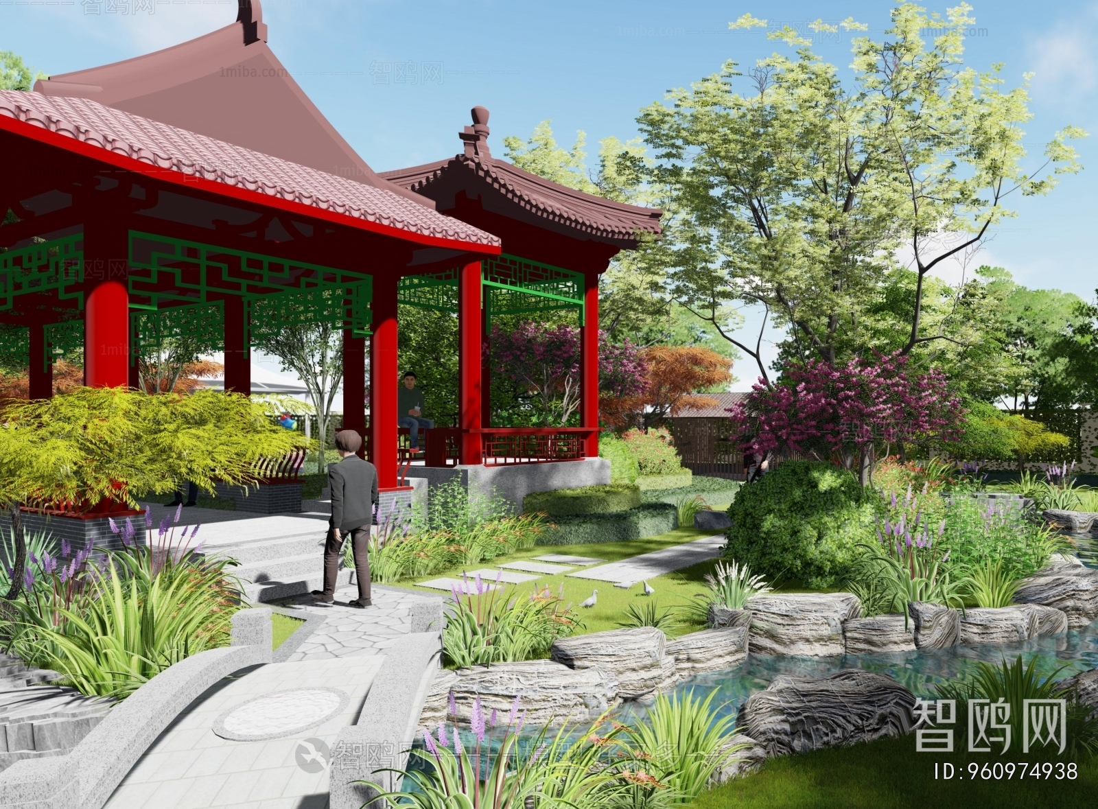 Chinese Style Garden Landscape