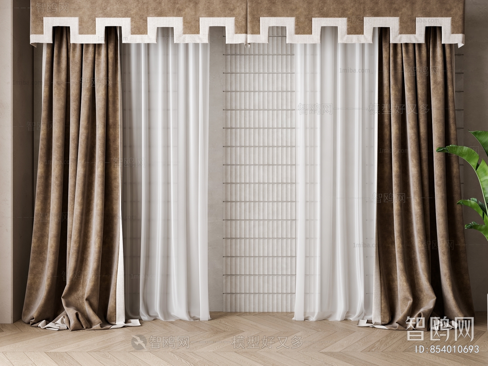 New Chinese Style The Curtain