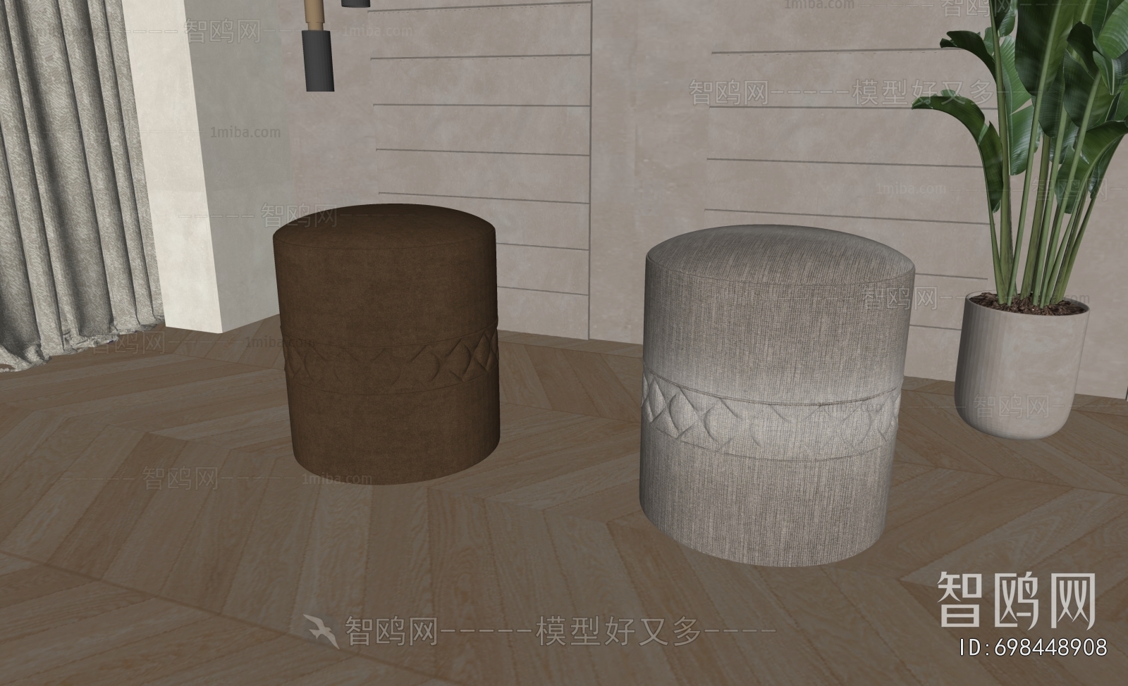 Simple European Style Stool