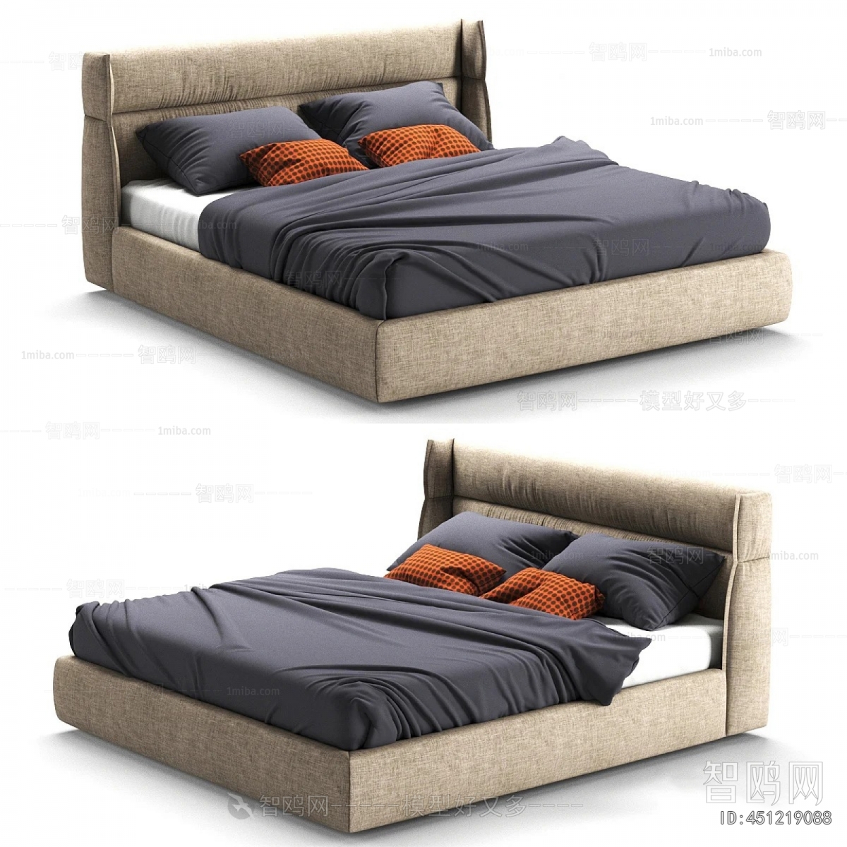 Modern Double Bed