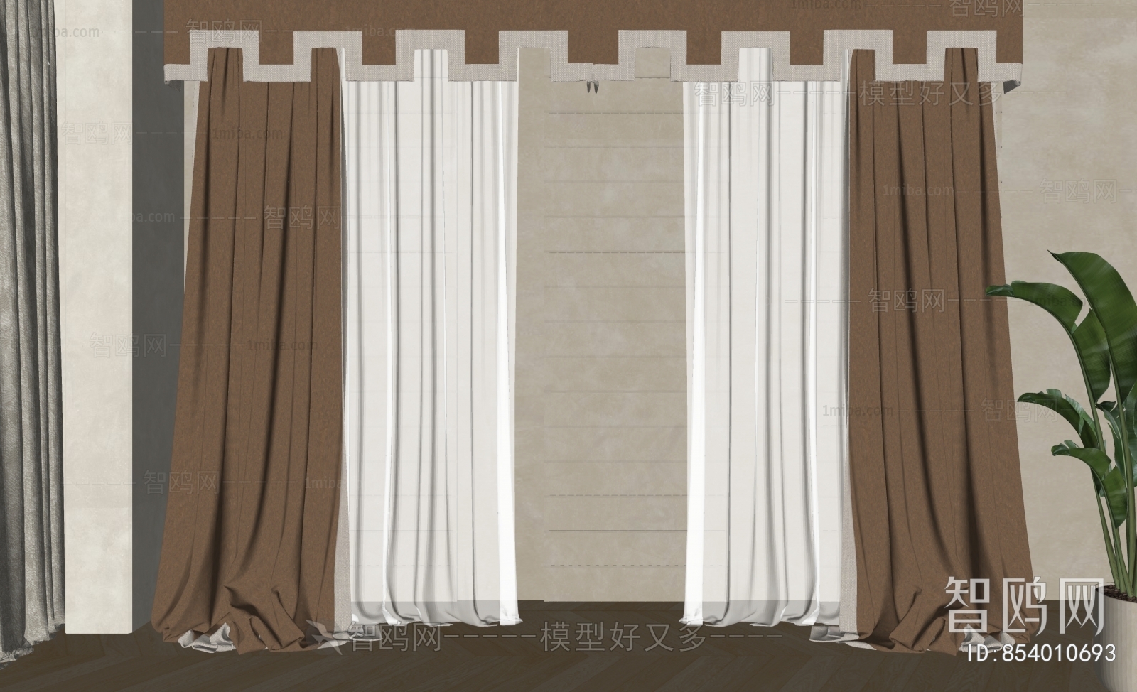 New Chinese Style The Curtain