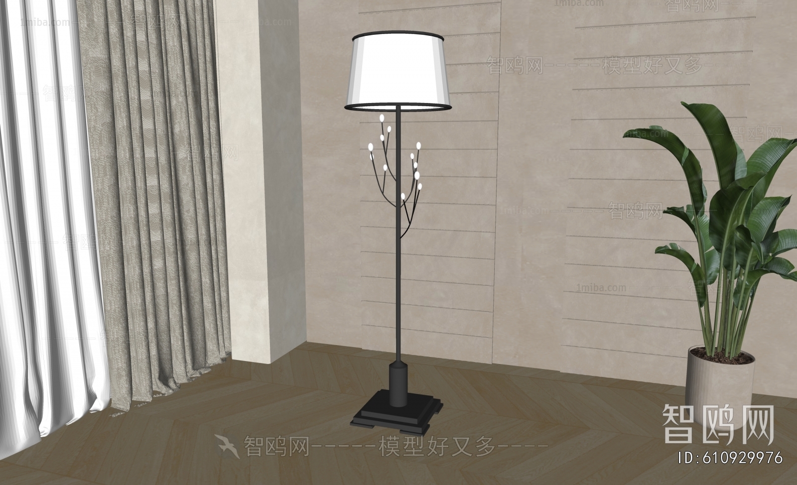 European Style Floor Lamp