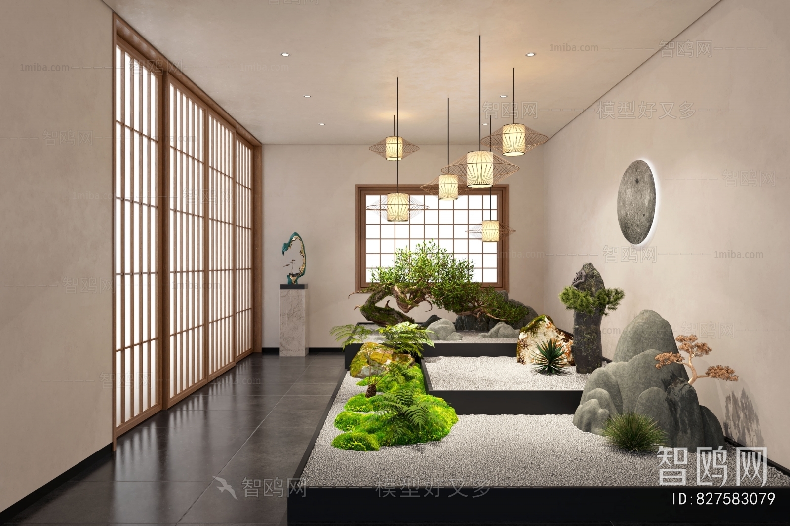 New Chinese Style Plant Landscaping