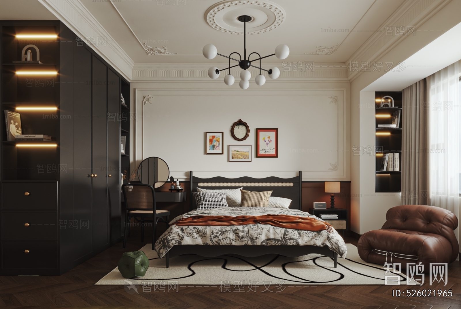 French Style Bedroom