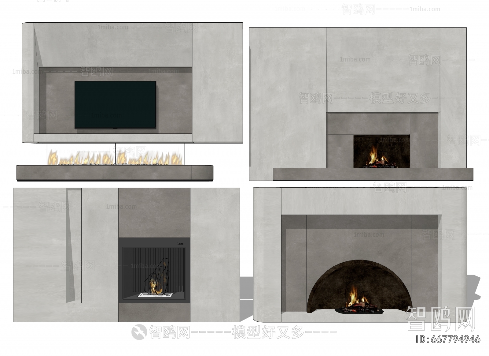 Modern Fireplace