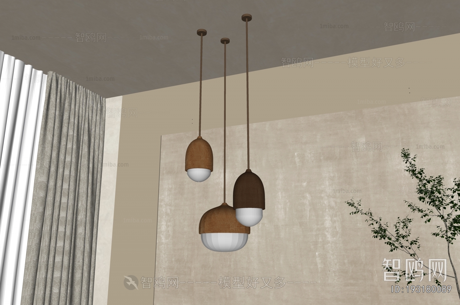 Wabi-sabi Style Droplight