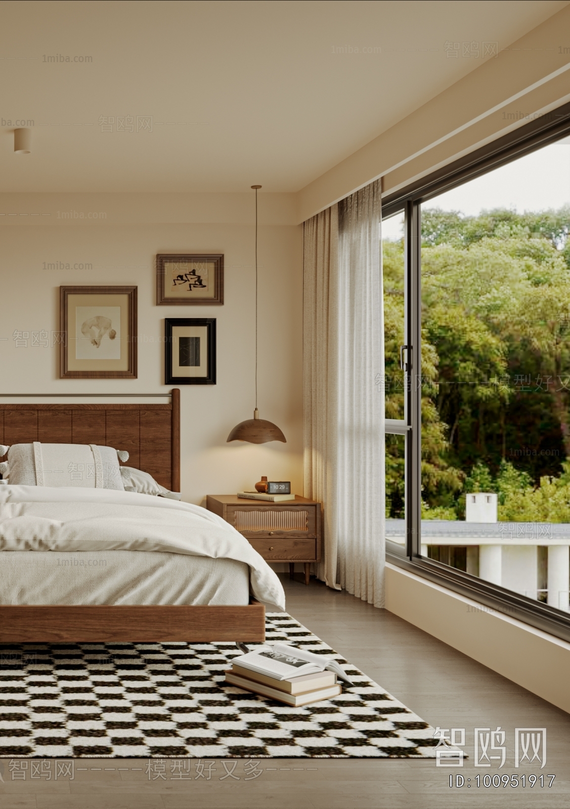 Wabi-sabi Style Bedroom