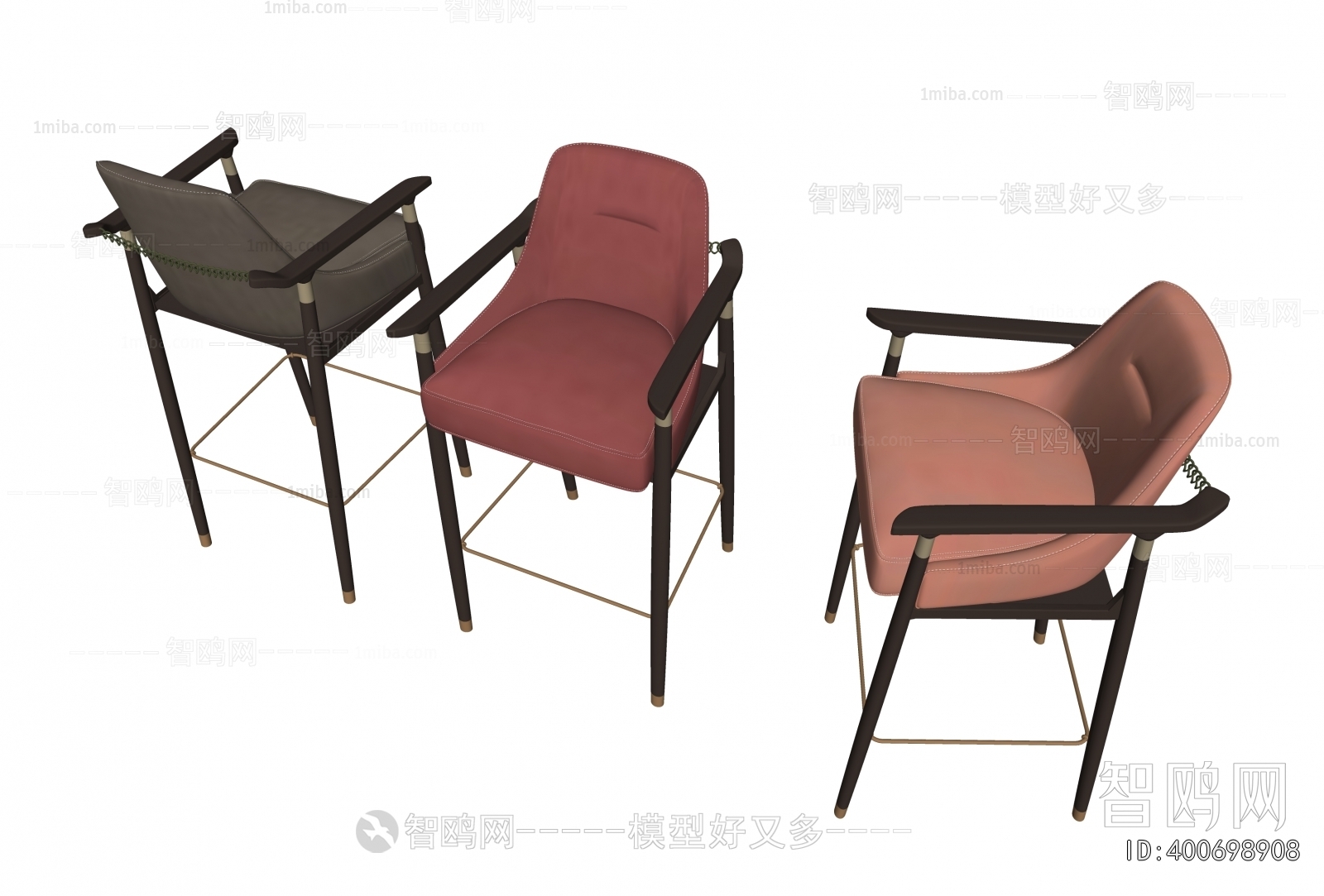 New Chinese Style Bar Chair