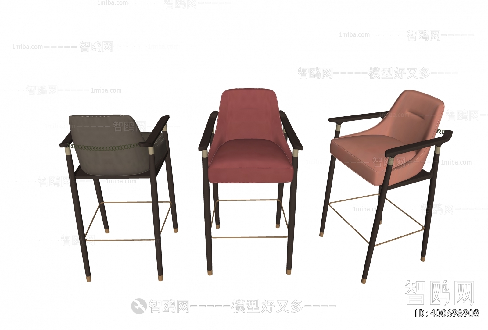 New Chinese Style Bar Chair