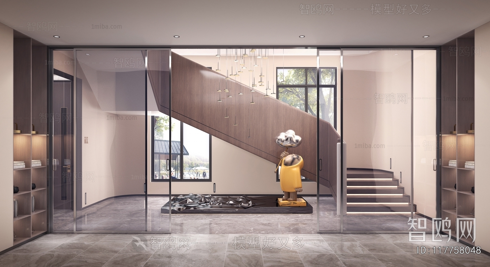 Modern Stairwell