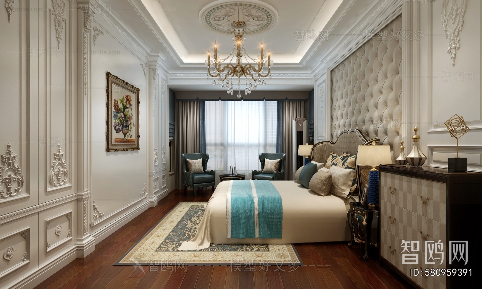 European Style Bedroom