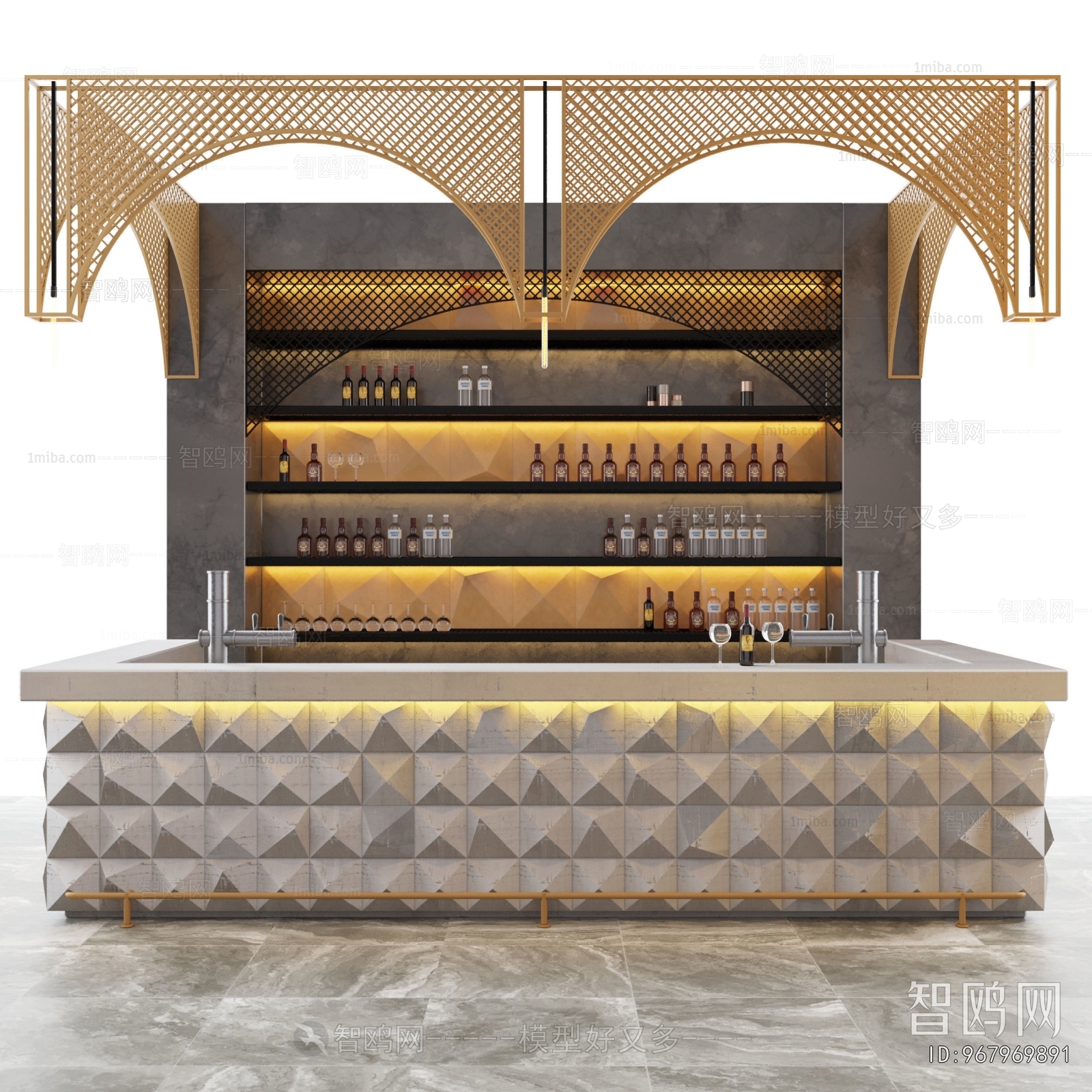 Modern Counter Bar