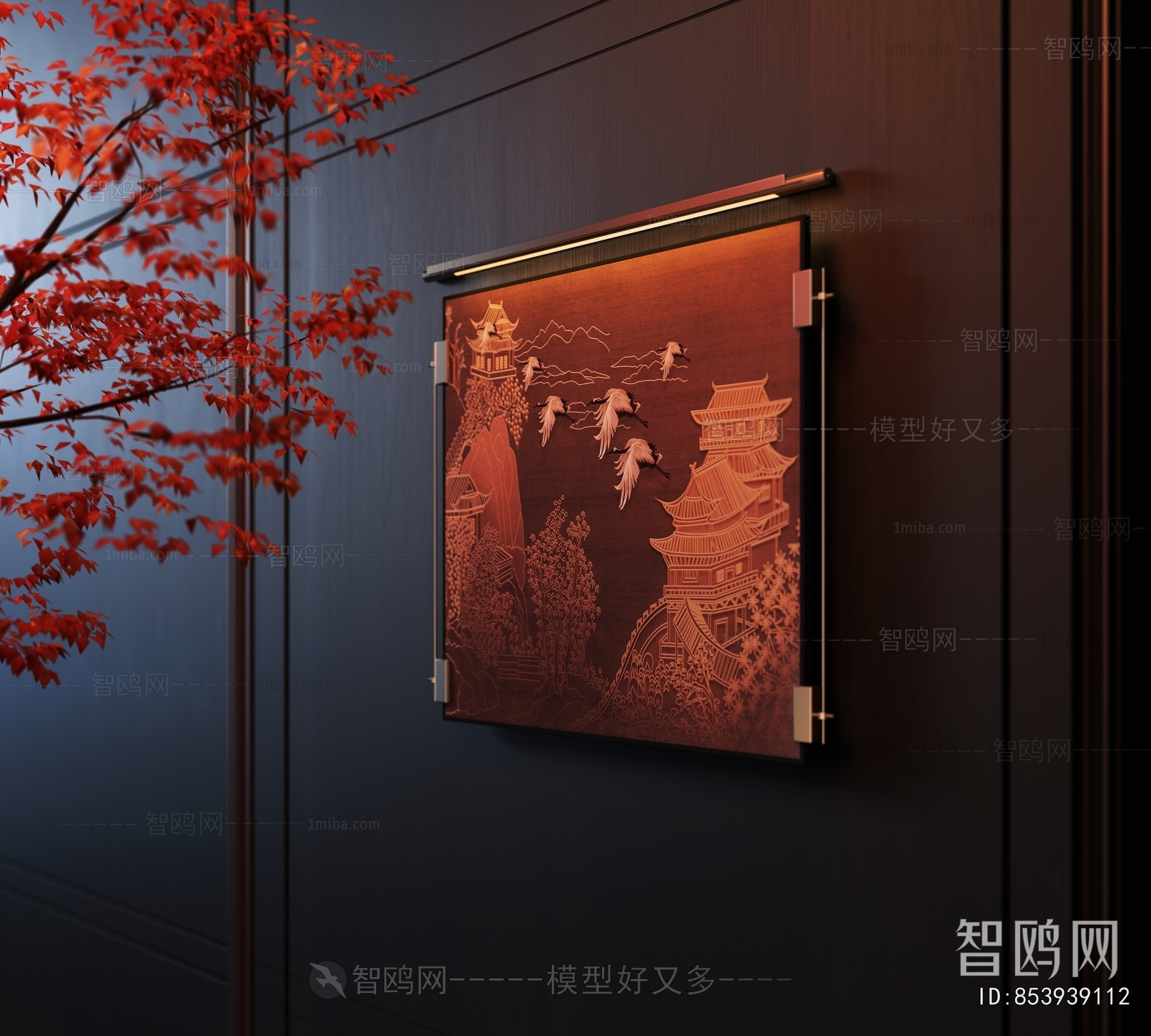 New Chinese Style Retro Style Painting