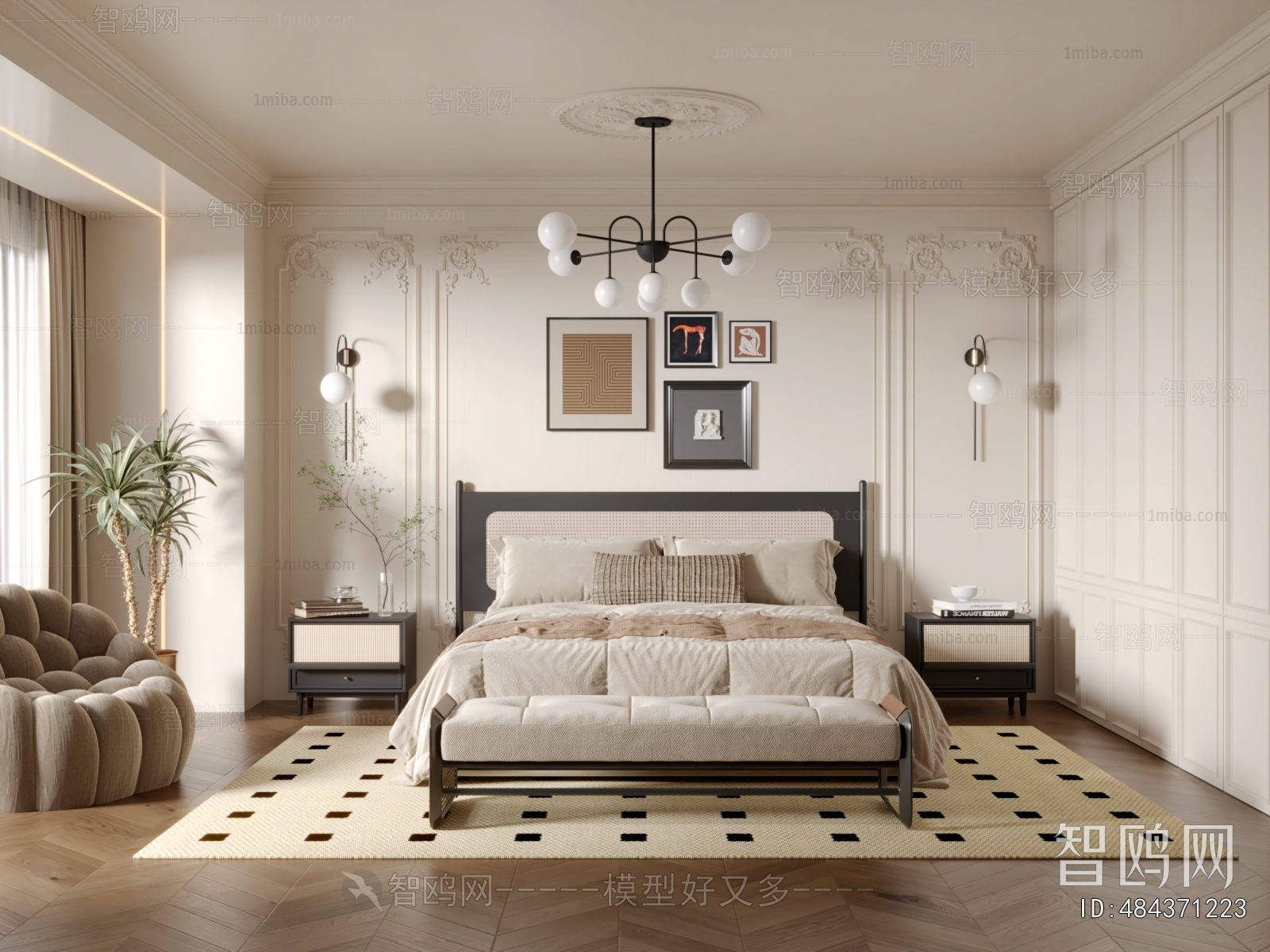 French Style Bedroom