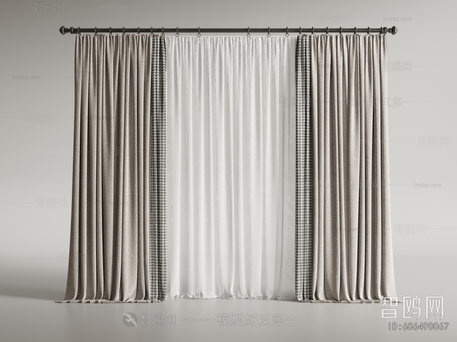 Modern The Curtain