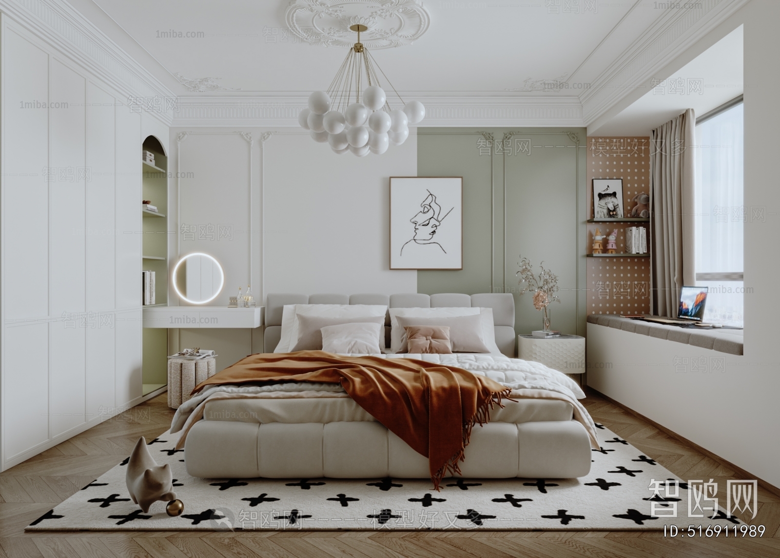 French Style Bedroom