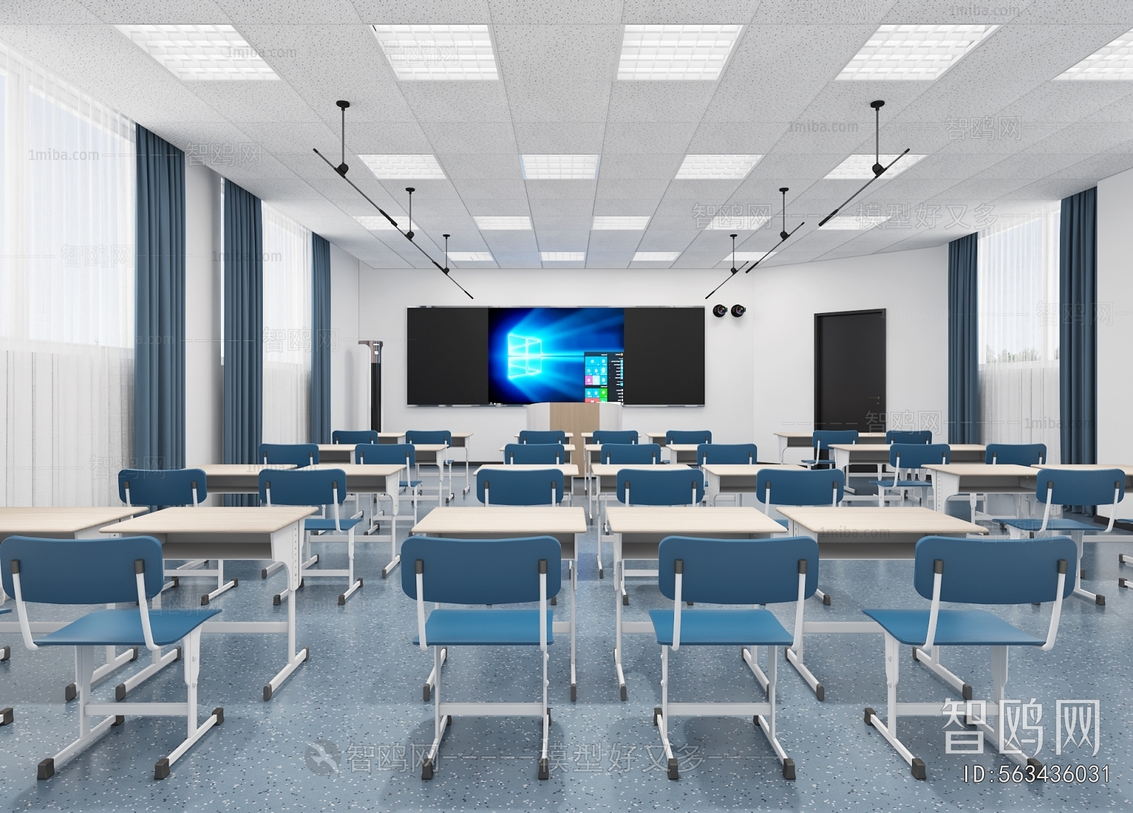 Modern School Classrooms