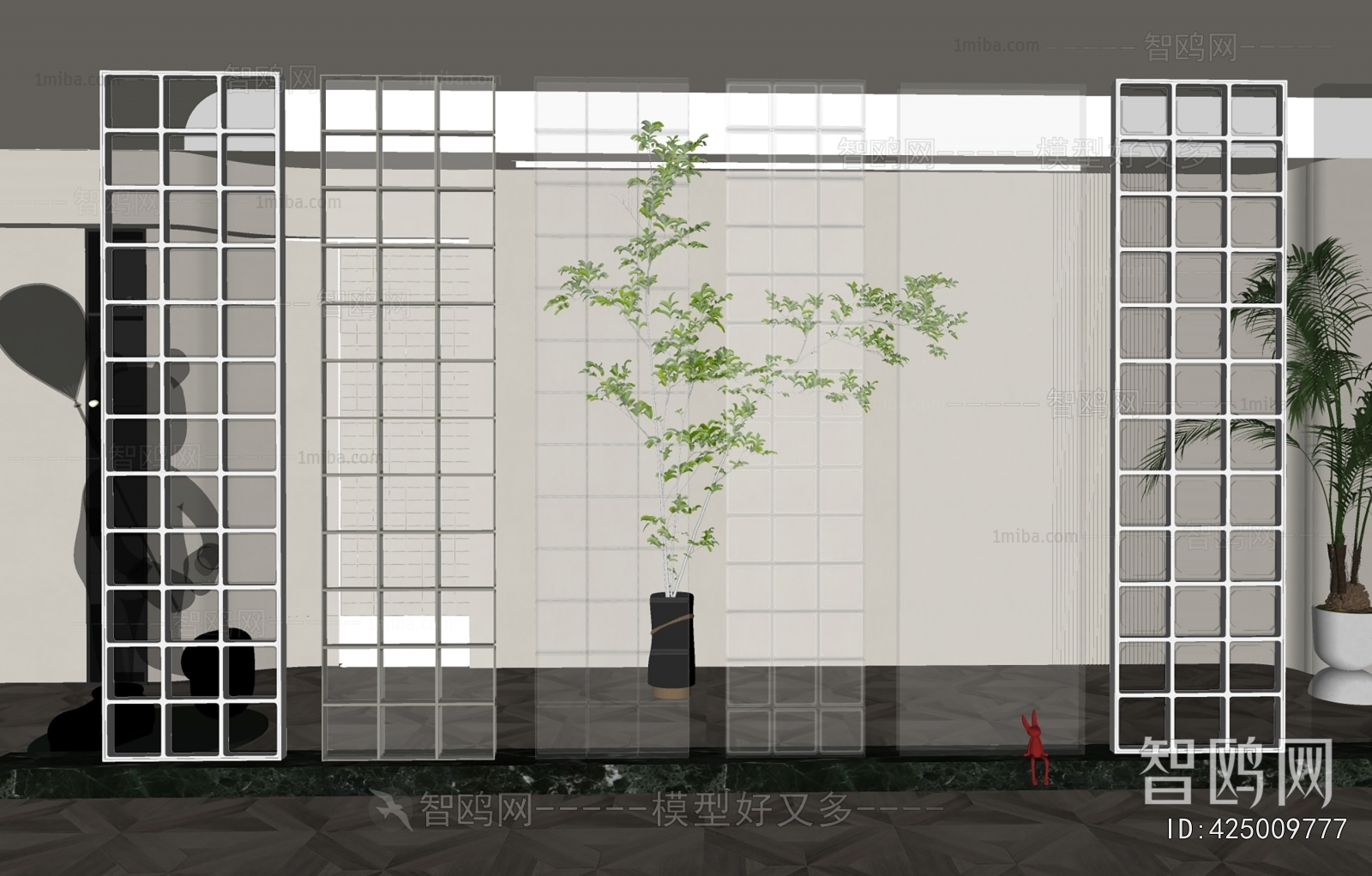 Modern Glass Screen Partition