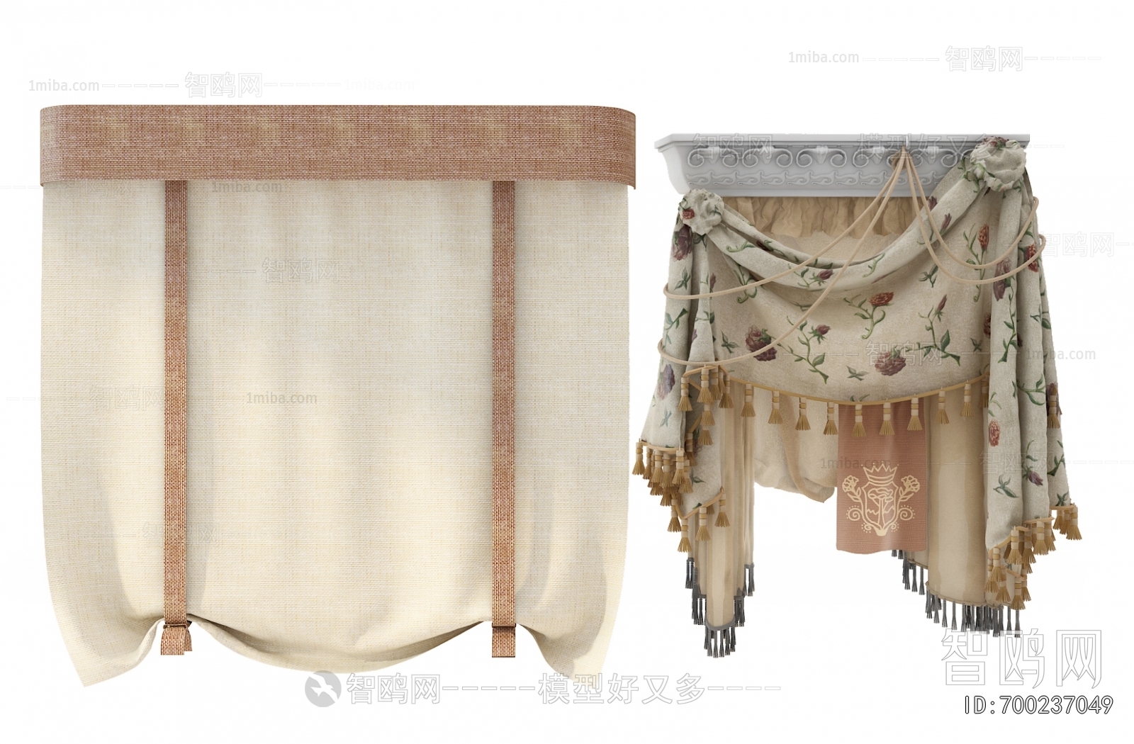 Simple European Style The Curtain